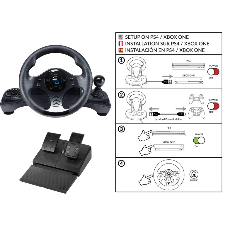 drive  pro sport ハンドルセット 楽天市場】Subsonic DRIVE PRO SPORT ハンドルコントローラー