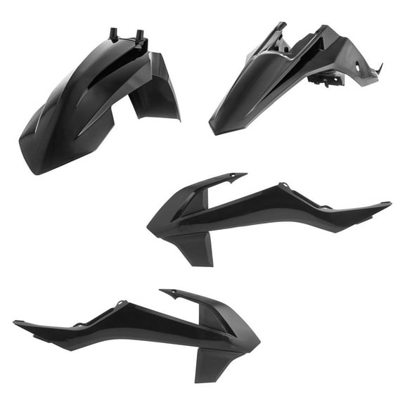 Acerbis Replica Plastic Kit Black For GASGAS MC 65 2021-2023