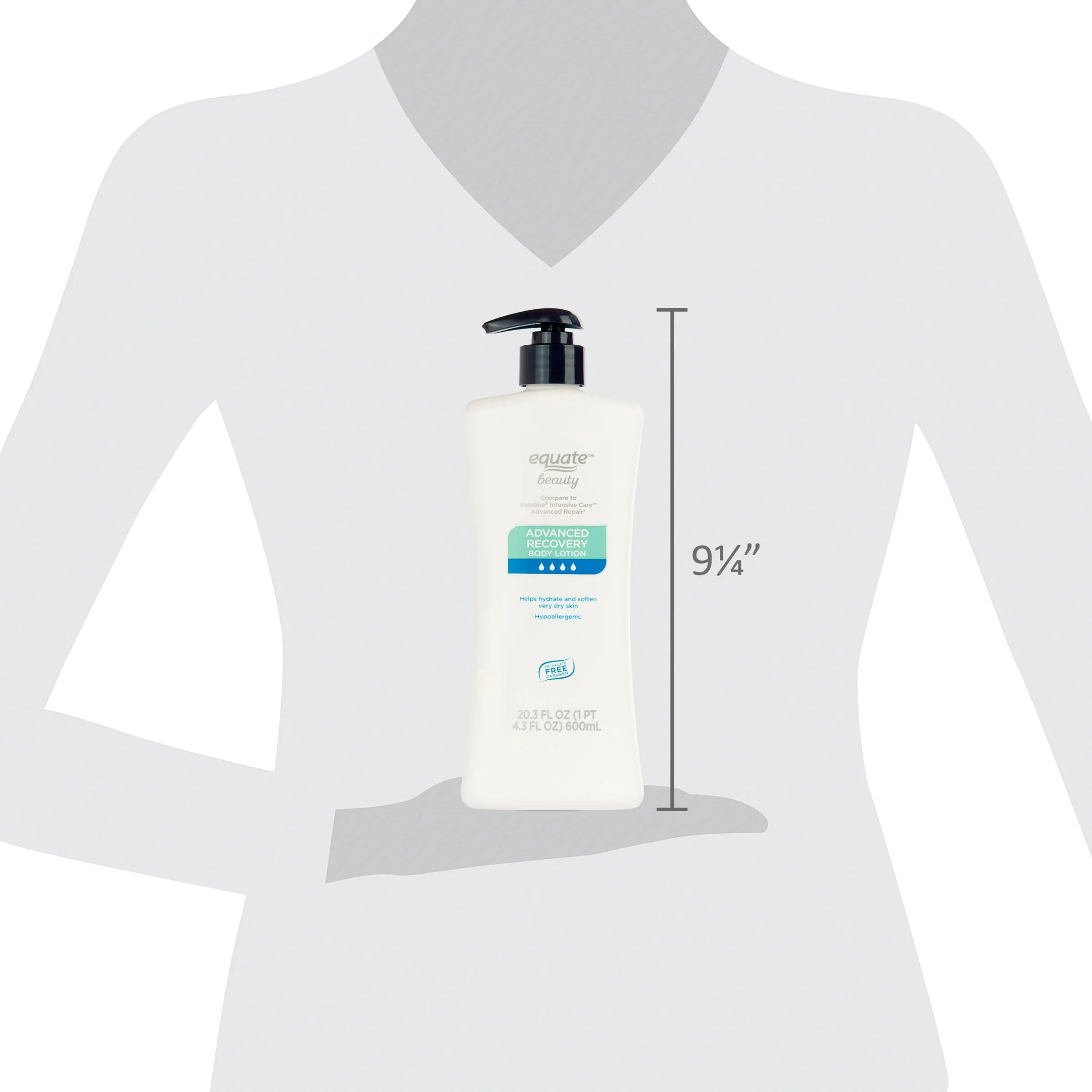 Equate Beauty Advanced Recovery Body Lotion, 20.3 fl oz