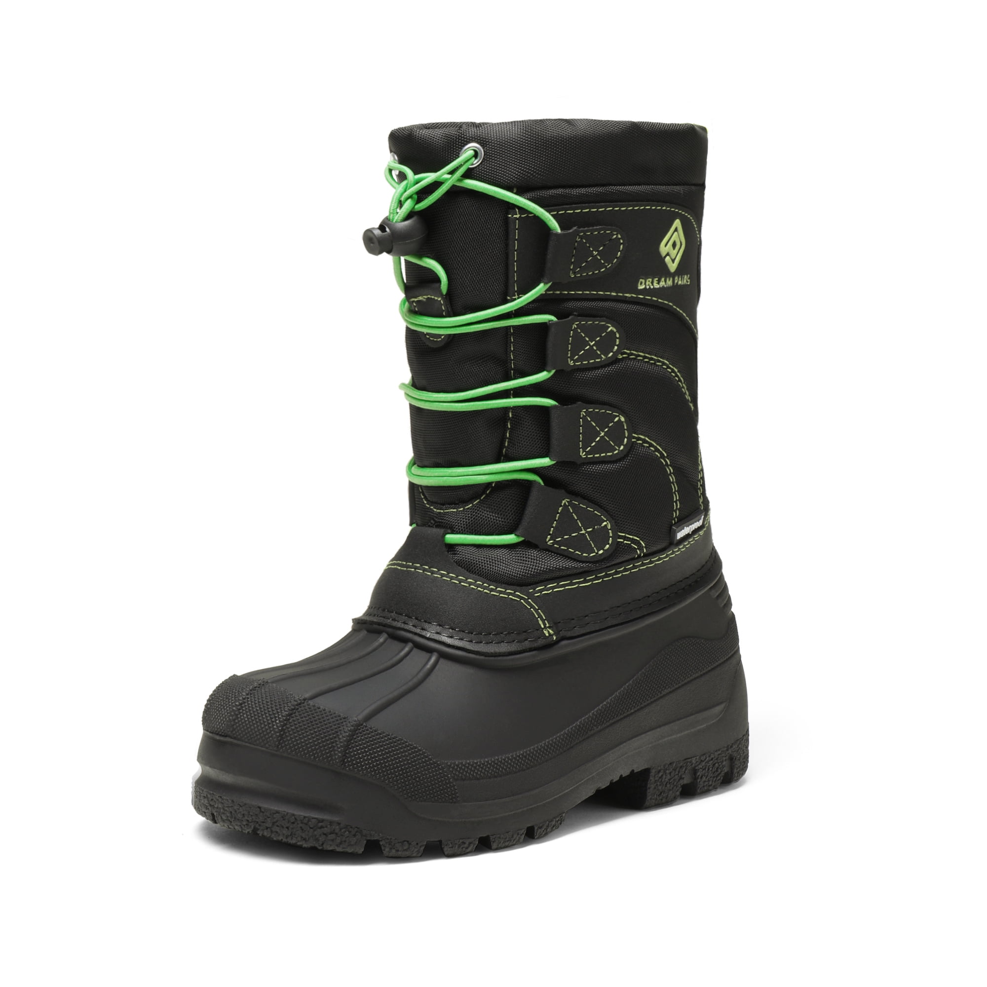Thermolite Toddler Boys' Winter Boots Snow Green Size 4 