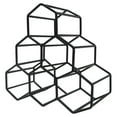 thumbnail image 2 of Godinger Wine Rack, 6 Wine Bottle Storage Holder, Metal Countertop Stand for Wine Bottles, 2 of 2