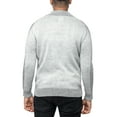 thumbnail image 2 of X RAY JEANS Mens Quarter-Zip Pullover Sweater, Grey Marble, M, 2 of 5