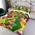 thumbnail image 3 of ¡Hombre Cometa, Infierno Sí! Conjunto de sábanas temático, trío de piezas, cómodo y amigable con la piel, diseño único, regalo de decoración para el hogar para familiares, amigos y fans,140cm *210cm, 3 of 6