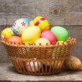 thumbnail image 5 of Paquete de 10 huevos de Pascua falsos de madera sin terminar con fondo plano, huevos artesanales de Pascua sin pintar, adornos de huevos de Pascua para juegos de niños, alimentos de juguete, 5 of 5