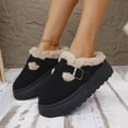 thumbnail image 5 of SBYOJLPB Women's Closed-Toe Slipper Solid Color Comfortable Soft Thick Sole Warm Casual Slippers, 5 of 9
