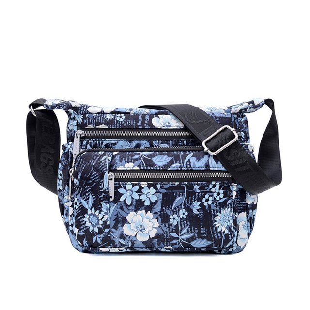 Bolsa de tela de nailon étnica estampada para mujer, bolsas de mensajero impermeables de un solo hombro Wmkox8yii qwyer699