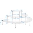 thumbnail image 4 of Expositor acrílico Henable, 3 niveles, transparente, para magdalenas, 4 of 6