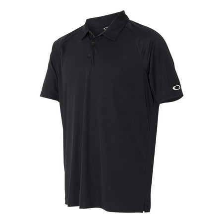 Oakley 433920ODM Men's Raglan Sleeve Sport Shirt - Blackout - XXX-Large