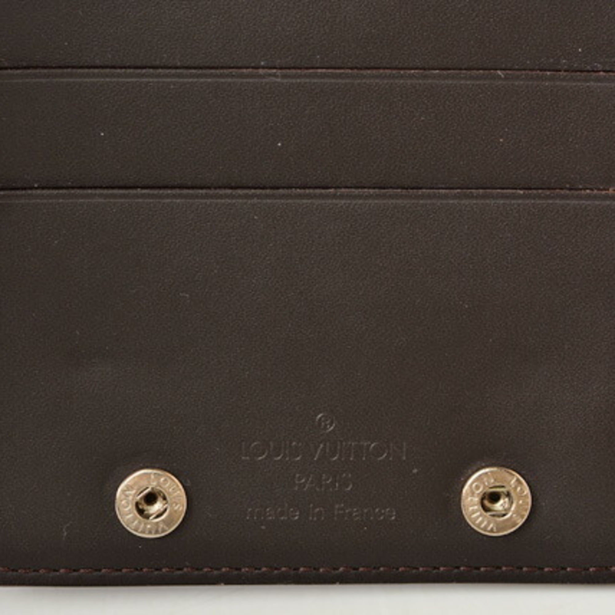 Pre-Owned Louis Vuitton Wallet LOUIS VUITTON Long / Portofeuil Ansolit Black  Grunard M93754 (Good) 