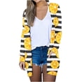 thumbnail image 2 of Lolmot Lightweight Cardigans for Women Spring Summer Fall Cover Up Casual Print Tops Blouses Open Front Cardigan with Pocket, 2 of 5