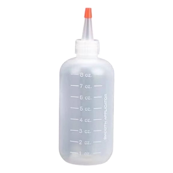 Hair Dyes Bottles Applicator Bottle with Tip Small Container Hair Dyes Bottles with Graduated for Liquid Storage