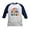 Navy/White, variant on CafePress - Bright Colors 4Th Grade Kids Baseball Jersey - Kids Cotton Baseball Jersey, 3/4 Sleeve Shirt