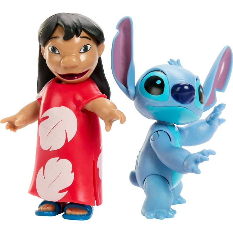 Disney Stitch Collectible Figure Set 8 Pieces Movie Lilo & Stitch New