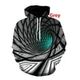 thumbnail image 5 of Hommes Sweat à Capuche Manches Longues Cool Impression 3D Nuage Coloré Chandail en Molleton Homme S-6TG, 5 of 5