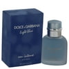 Light Blue Eau Intense by Dolce & Gabbana Eau De Parfum Spray 1.7 oz for Men Pack of 4