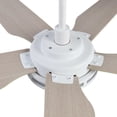 thumbnail image 4 of Indoor/Outdoor Smart Wifi Ceiling Fan 52 inch 5 Blades, Dimmable LED & Remote, 4 of 6