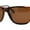 Tortoise Brown, variant on Polarized Mens Flat Top Rectangular Sport Horn Rim Sunglasses Tortoise Brown