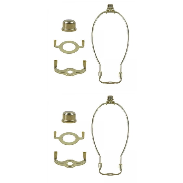 2x Support de Harpe de Lampe Moderne Harpe d'Abat-jour pour Lampe de Table/sol Lampe