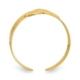 thumbnail image 2 of 14K Yellow Gold Ring Band Toe Bare Feet, Size 8, 2 of 5