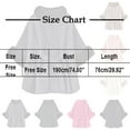 thumbnail image 5 of DAFPZW Elegant Faux Fur Trim Cape Coat for Women Belted Waist Batwing Poncho Cloak Warm Winter Oversized Pull On Fuzzy Shawl, 5 of 5