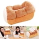 thumbnail image 5 of Cajas de pañuelos El soporte para pañuelos de caja de pañuelos de pan de peluche de imitación tostada es adecuado para automóviles, y hogares, adornos de Magideal Cajas de pañuelos, 5 of 6