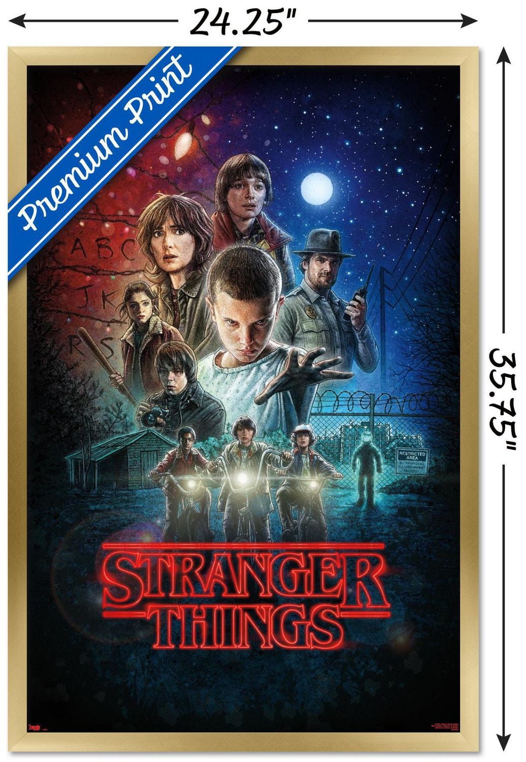 Netflix Stranger Things - One Sheet Wall Poster, 22.375" x 34"