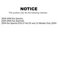 thumbnail image 2 of Rear Right Suspension Strut Coil Spring Assembly 78A-15068 For Kia Spectra Spectra5, 2 of 2