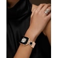 thumbnail image 6 of Wearlizer Braided Magnetic Band Compatible with Apple Watch 38/40/41/42/44/45/46/49mm, Stretchy Nylon iWatch Band with Clover Charm, Elastic Woven Strap for iWatch Series 11 10 9 8 7-1 SE Ultra, 6 of 7