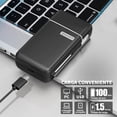 thumbnail image 5 of NINOMO Mini Afeitadora Eléctrica, Rasuradoras para Hombre, Tamaño del Viaje,Recargable por USB, Batería es Duradera, Uso en Húmedo y Seco, Adecuada para Turismo, Hogar, Oficina,Estilo de Moda（Negro）, 5 of 5