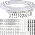 thumbnail image 1 of Riel de cortina curvo de techo flexible de 5 metros Cortina de techo flexible Kuyhfg Sin marca, 1 of 5