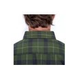 thumbnail image 7 of Ridgecut FMW23-10731 Green Plaid Men's Long-Sleeve Heavy Flannel Shirt, XL, 7 of 7