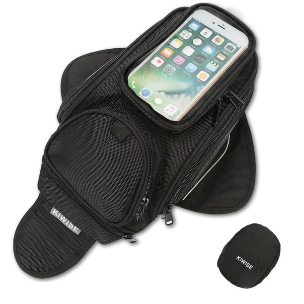 Bolsa de depósito para motocicleta KIWISE resistente al agua con Honda magnética