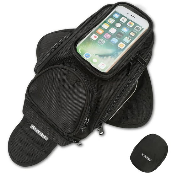 Bolsa de depósito para motocicleta KIWISE resistente al agua con Honda magnética