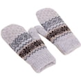 thumbnail image 2 of Hot Sales Womens Gloves GIJNRIUIUA Under $6 Gloves Women's Winter Padded Outdoor Cycling Car Cold Non Slip Screen Driving To Keep Warm Gray Gloves & Mittens, 2 of 7