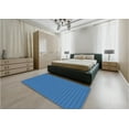 thumbnail image 4 of Ahgly Company Indoor Round Patterned DodgerBlue Area Rugs, 6' Round, 4 of 6