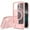 Pink, variant on Designed for iPhone 16e Magnetic Phone Case,Compatible with Mag-safe,Built-in Invisible Kickstand,Matte Back Shockproof Protective Skin Feel Translucent Thin Fit Phone Case,Pink