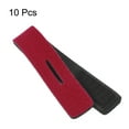 thumbnail image 3 of Uxcell 20cm Stretchy Belt Holders Pole Sleeve Cover Fishing Rod Strap, Red 10 Pack, 3 of 6