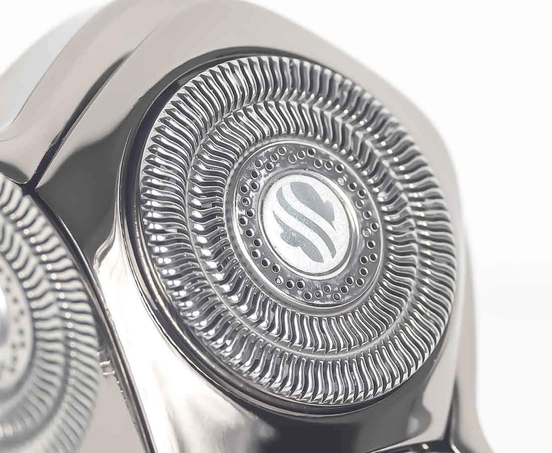 baron pro 4 head replacement blade by skull shaver