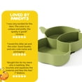 thumbnail image 6 of Muqee Peeko Baby Led Weaning Dining Set in Green Color made of Food Grade Silicone - (3 Piece Set), 6 of 10