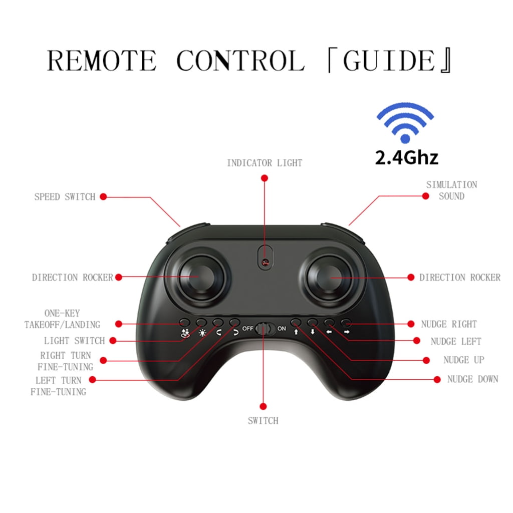 MANNYA Remote Control Glider Aircraft Simulation Pterosaur Airplane Toy 4 Axis LED Flight Easy Operation R/C Jet for Beginners
