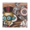 thumbnail image 1 of Robots in Rococo. - Canvas, 1 of 10