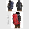 thumbnail image 3 of Soidarity Free Knight 60L Impermeable Senderismo Deporte Bicicleta al aire libre Bolsa de hombro Escalada Negro Soidarity HW4450-04B, 3 of 6