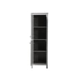 thumbnail image 5 of Elegant Kitchen and Bath 20 Inch Wide Bathroom Linen Storage Freestanding Cabinet In Grey, 5 of 10