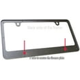 thumbnail image 3 of LFPartS Dragon 3D Chrome Emblem Steel License Plate Frame Black, 3 of 3
