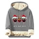 thumbnail image 2 of Sudadera con capucha para hombre, informal, a la moda, con estampado, de manga larga, con bolsillo, de poliéster, 2 of 4