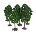 thumbnail image 3 of VONKY 8/Lot Plastic Cedar Tree Railway Street Scenery Architectural Scale OO 1:75, 3 of 6