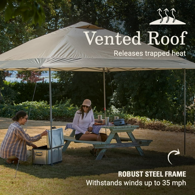Coleman, Canopy, 13 x 13 ft, Vented Roof UPF 50+ Shade - Walmart.com