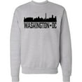 thumbnail image 2 of Inktastic Washington Dc City Skyline Adult Sweatshirt, 2 of 4