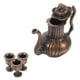 thumbnail image 5 of KAKOWELY 1 juego de juego de té para casa de muñecas, tetera y taza de té en miniatura, tetera y taza de hierro vintage., 5 of 5