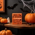 thumbnail image 6 of SLYNSHome Fall Harvest Wooden Box Sign,Pumpkin Maple Leaf Bat Printed Tabletop Block Ornament For Mantel Shelf Coffee Table Indoor Thanksgiving Halloween Seasonal Decor, 6 of 6